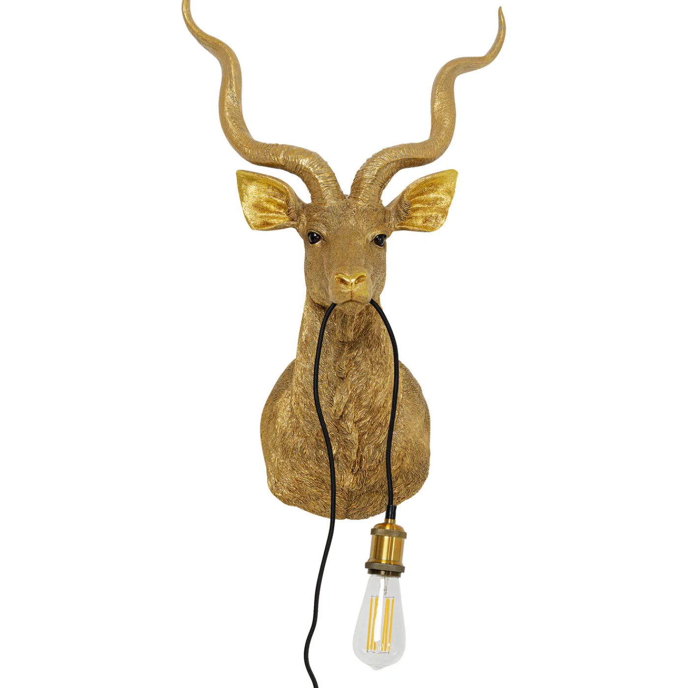 KARE Design Applique Animal Goat Dore 45X74Cm