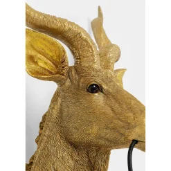 KARE Design Applique Animal Goat Dore 45X74Cm
