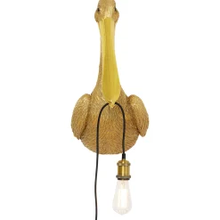 KARE Design Applique Animal Spoonbill Dore 29X62Cm