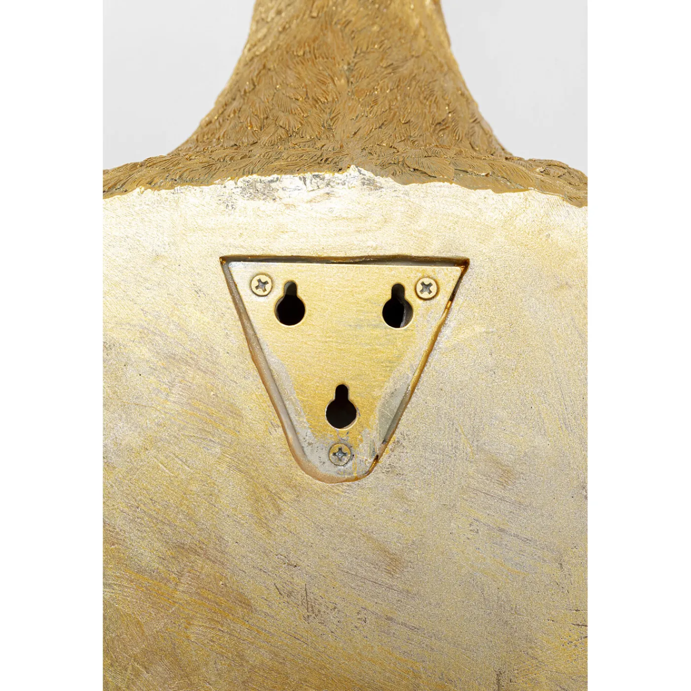 KARE Design Applique Animal Spoonbill Dore 29X62Cm