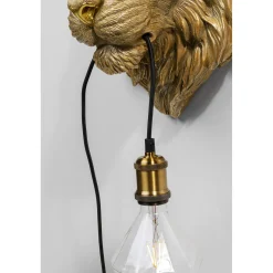 KARE Design Applique Animal Tiger Head 34Cm