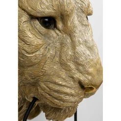 KARE Design Applique Animal Tiger Head 34Cm
