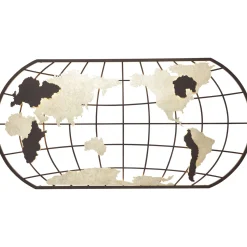 KARE Design Applique Earth Grid 120X60Cm