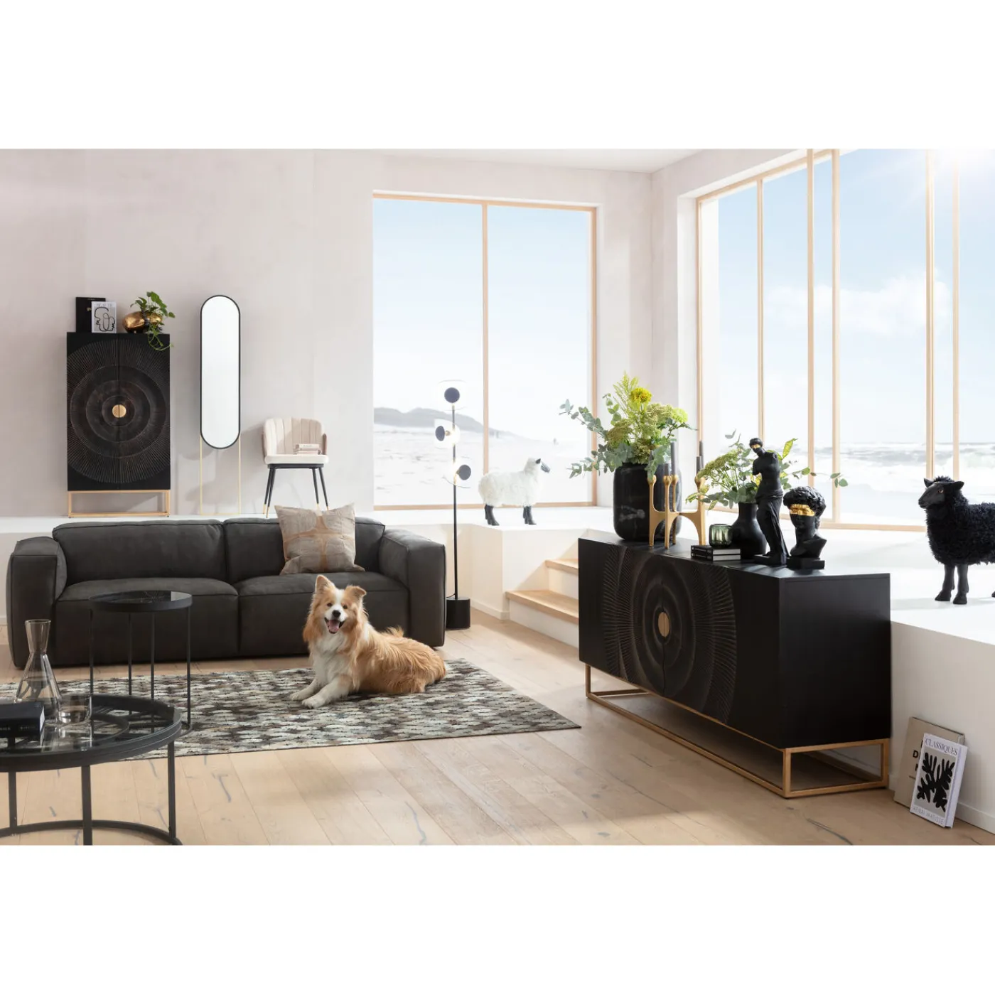 KARE Design Armoire Madeira Fonce 76X140Cm