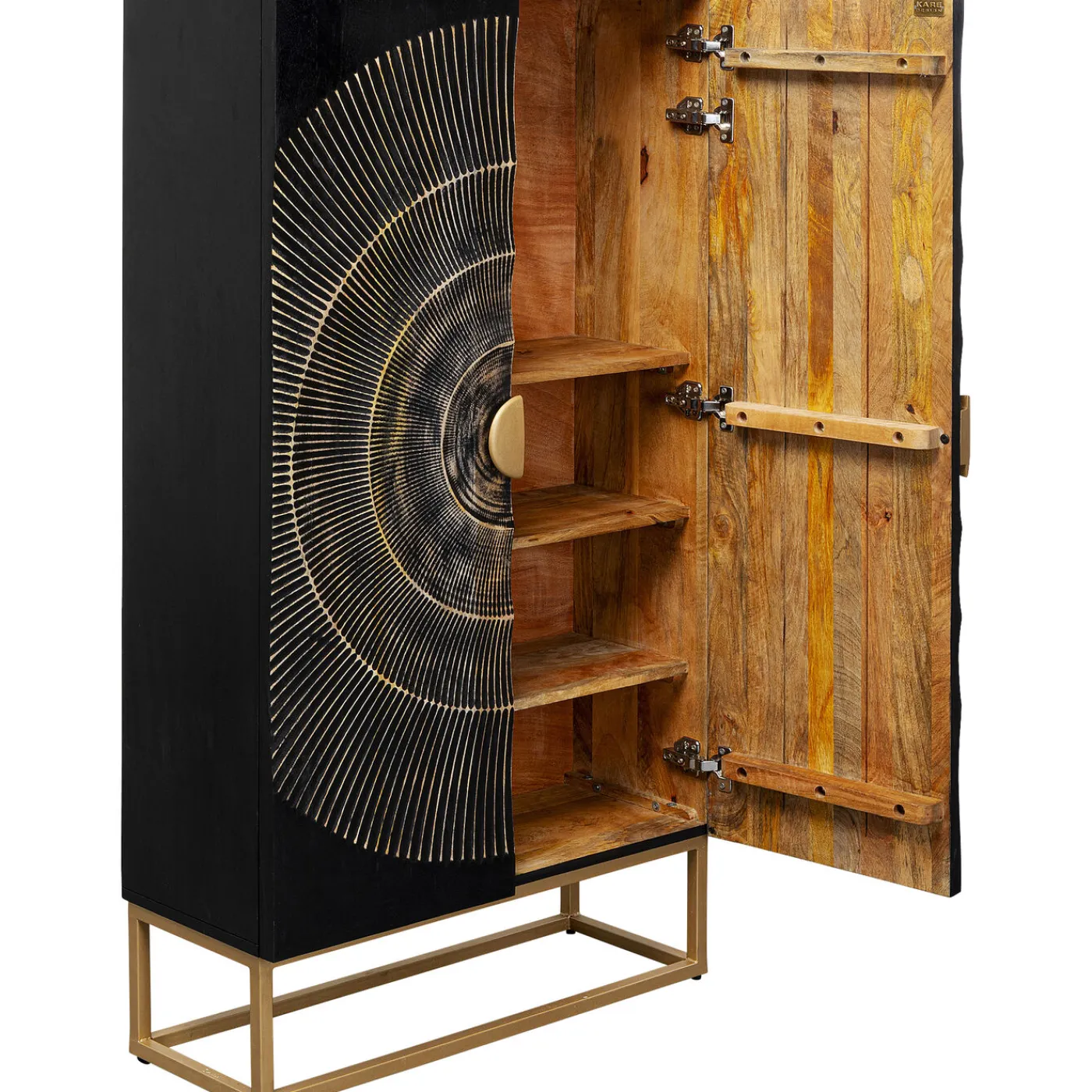 KARE Design Armoire Madeira Fonce 76X140Cm