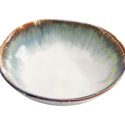 KARE Design Assiette Creuse Laguna Bleu O20Cm