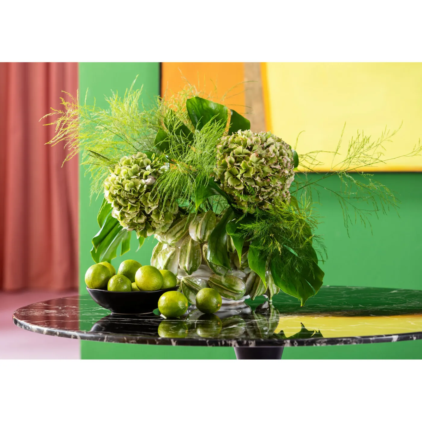 KARE Design Assiette Creuse Organic Noire O22Cm