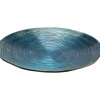 KARE Design Assiette Décorative Melia Bleu Fonce O46Cm