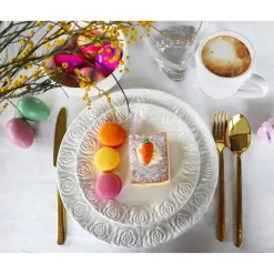 KARE Design Assiette De Presentation Rosa O35