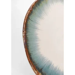 KARE Design Assiette Laguna Bleu O26Cm