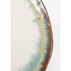 KARE Design Assiette Laguna Bleu O26Cm