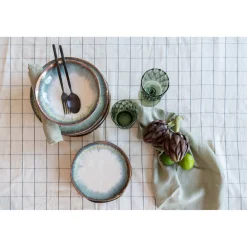 KARE Design Assiette Laguna Bleu O20Cm