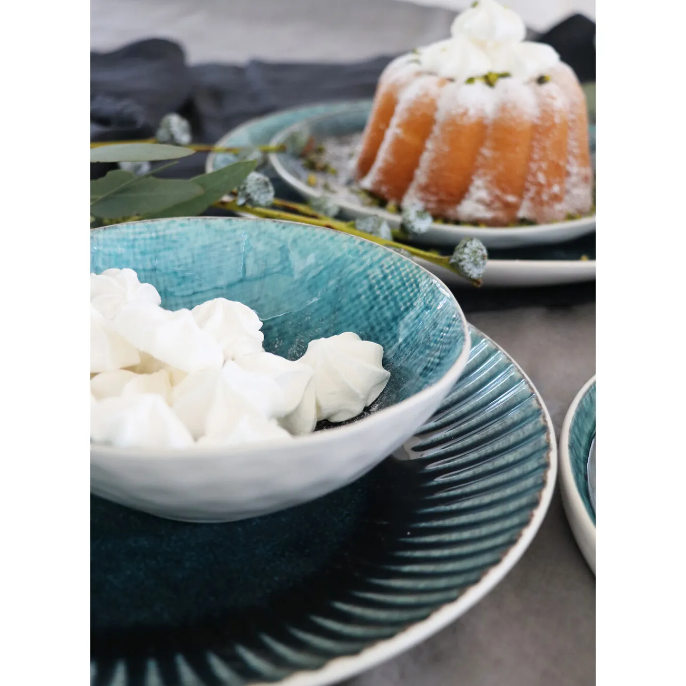 KARE Design Assiette Mustique Rim O29Cm