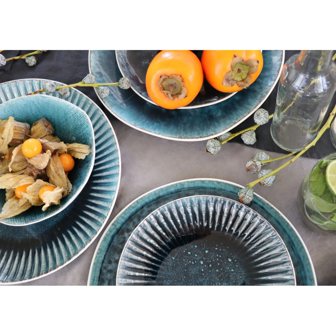 KARE Design Assiette Mustique Rim O29Cm