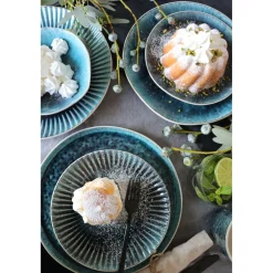 KARE Design Assiette Mustique Rim O29Cm