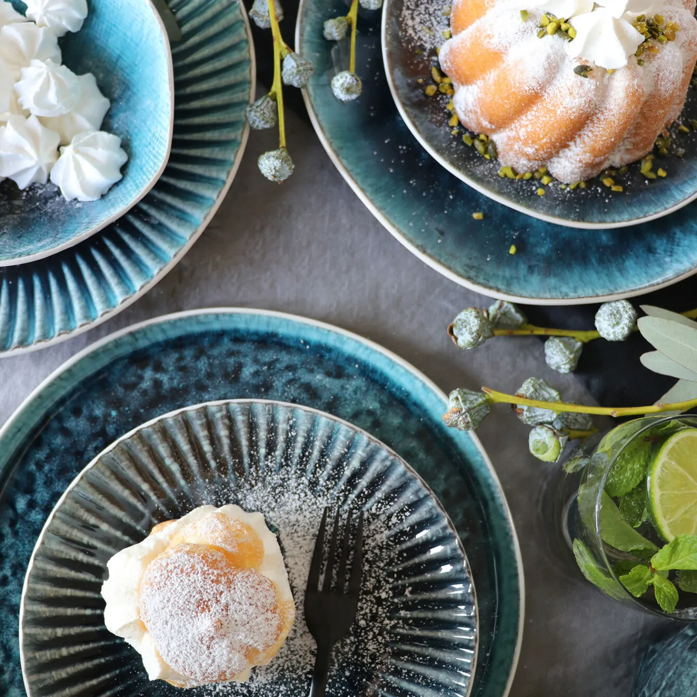 KARE Design Assiette Mustique Rim O29Cm