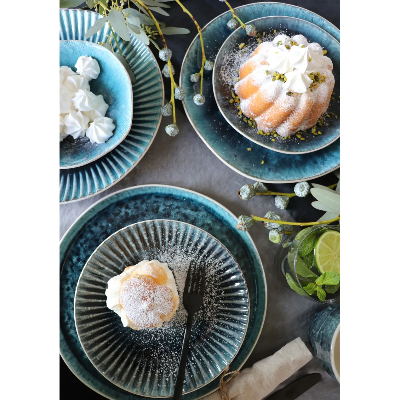 KARE Design Assiette Mustique Rim O21Cm