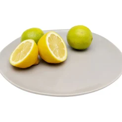 KARE Design Assiette Organic Gris O26Cm