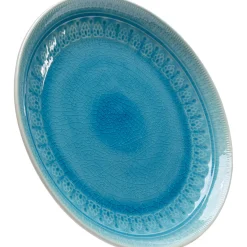 KARE Design Assiette Sicilia Bleu O27Cm