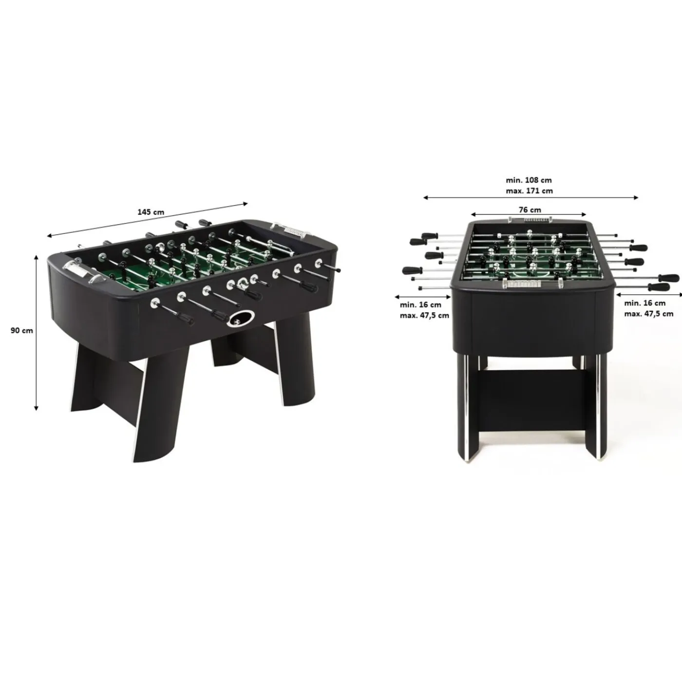 KARE Design Baby-Foot Style A./Barres Traversantes