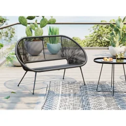 KARE Design Banquette Acapulco Noir