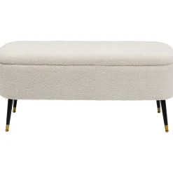 KARE Design Banquette Coffre Rico Blanc