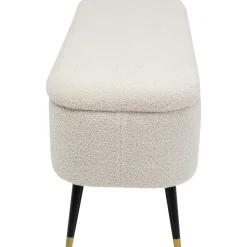 KARE Design Banquette Coffre Rico Blanc