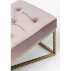 KARE Design Banquette Crossover Rose Laiton 90X40Cm