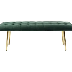 KARE Design Banquette Dallas Velours Vert 110Cm