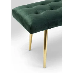 KARE Design Banquette Dallas Velours Vert 110Cm