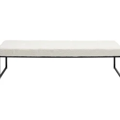 KARE Design Banquette Smart Boucle Creme Noir 150Cm