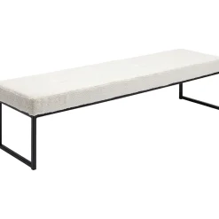KARE Design Banquette Smart Boucle Creme Noir 150Cm