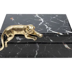 KARE Design Boite Marble Leo 29X10Cm