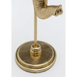 KARE Design Bougeoir Elephant Head Dore 49Cm