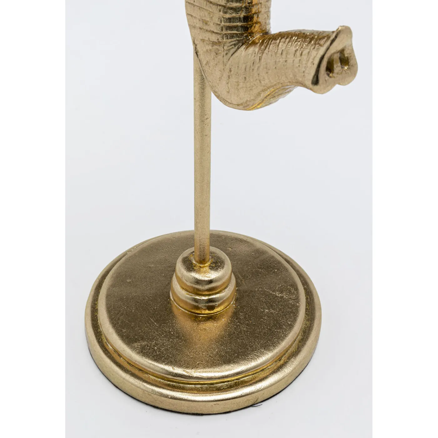 KARE Design Bougeoir Elephant Head Dore 49Cm