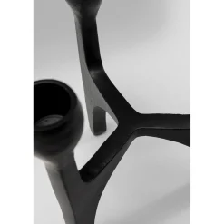 KARE Design Bougeoir Stacky Noir 15Cm