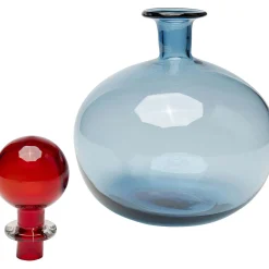 KARE Design Bouteille Honeymoon Lid Bleu 25