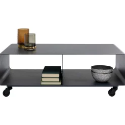 KARE Design Buffet Bas Lounge M Gris 90X30Cm