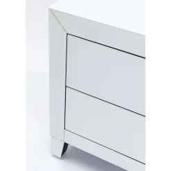 KARE Design Buffet Bas Luxury Push Blanc 140X50Cm
