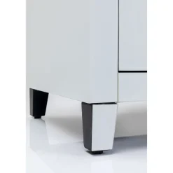 KARE Design Buffet Bas Luxury Push Blanc 140X50Cm