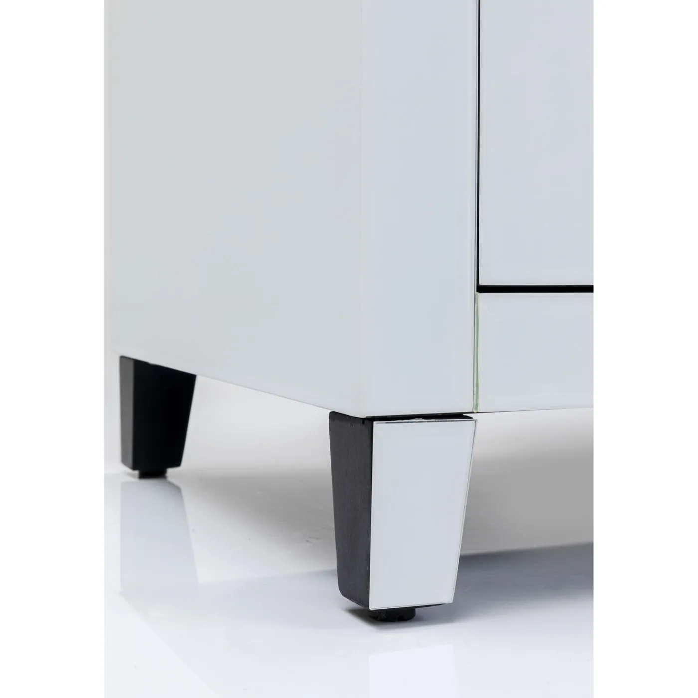 KARE Design Buffet Bas Luxury Push Blanc 140X50Cm