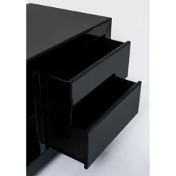 KARE Design Buffet Bas Luxury Push Gris 140X50Cm