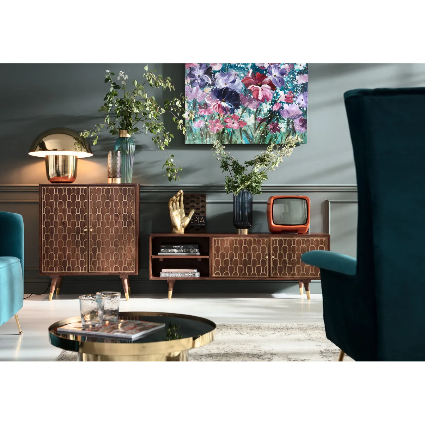 KARE Design Buffet Bas Muskat