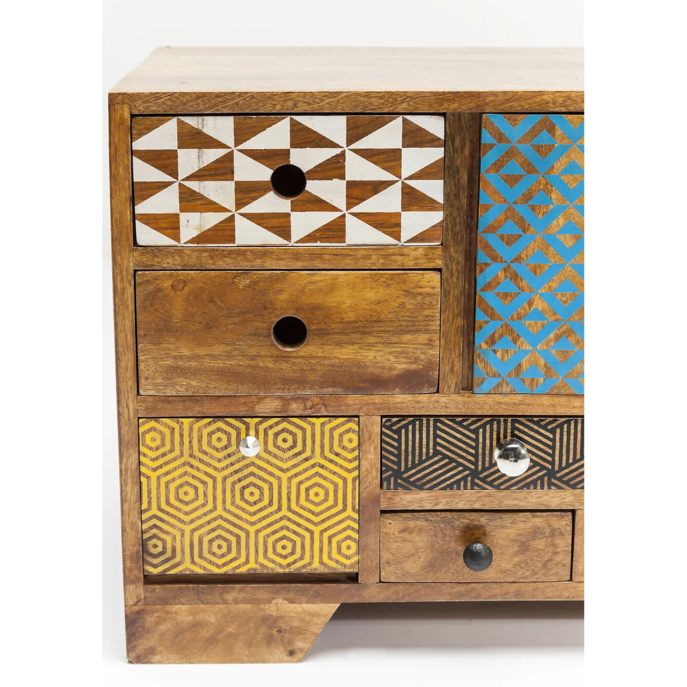 KARE Design Buffet Bas Soleil 3 Portes,9 Tiroirs