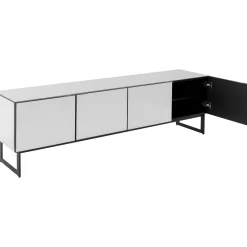 KARE Design Buffet Bas Soran Noir 180X40Cm