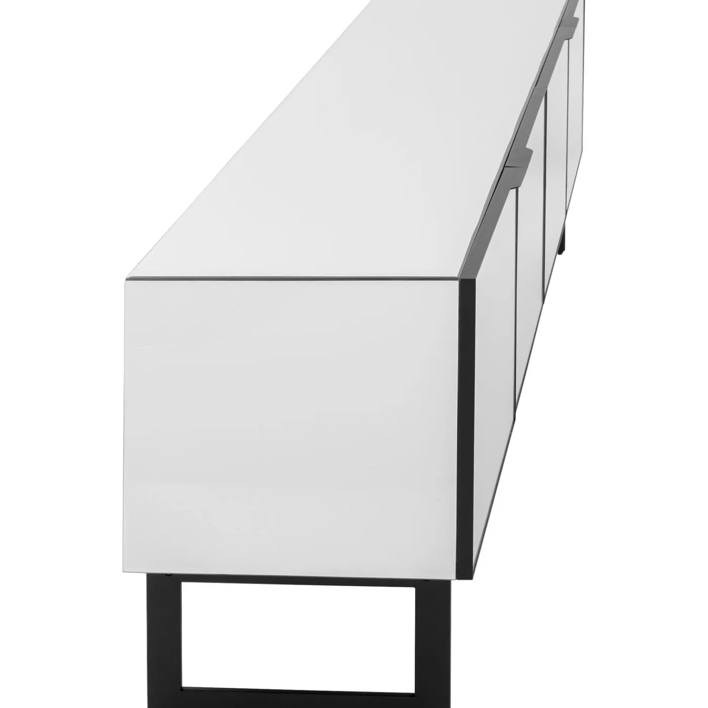 KARE Design Buffet Bas Soran Noir 180X40Cm