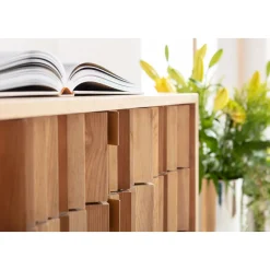 KARE Design Buffet Concertina Nature 186X74Cm