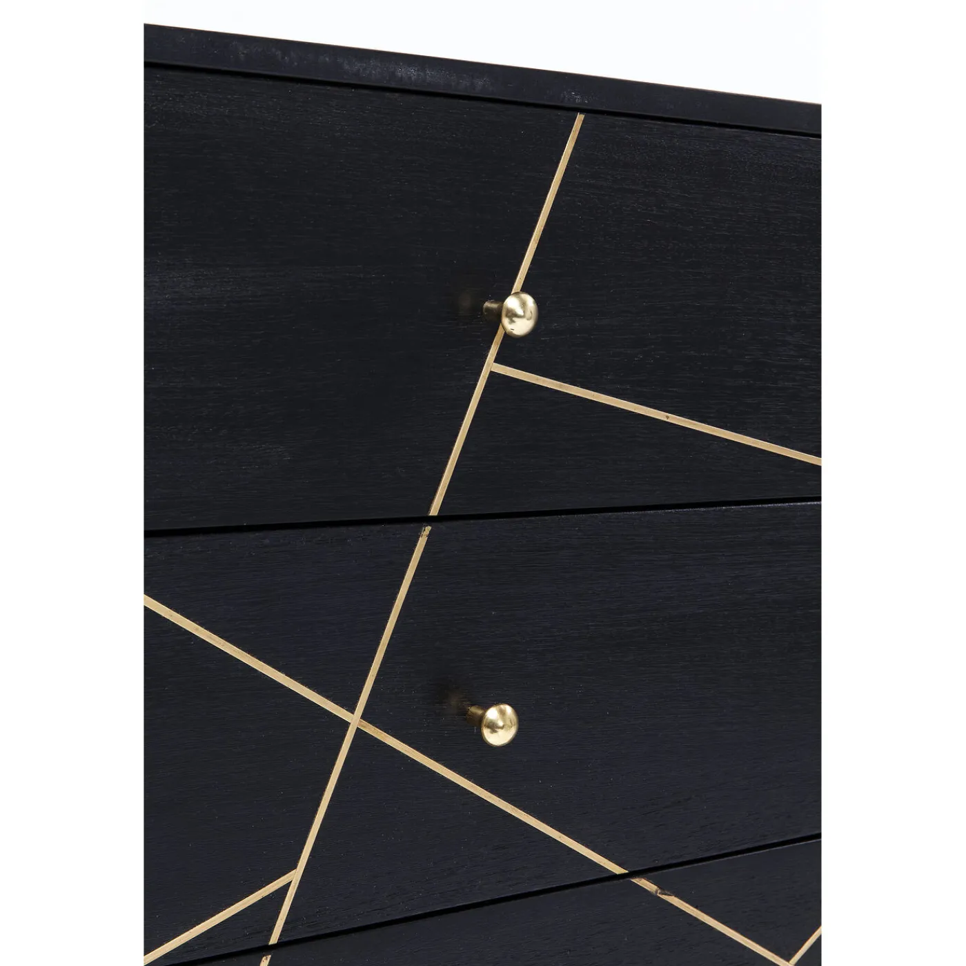 KARE Design Buffet Gold Vein 6 Tiroirs 145X82Cm