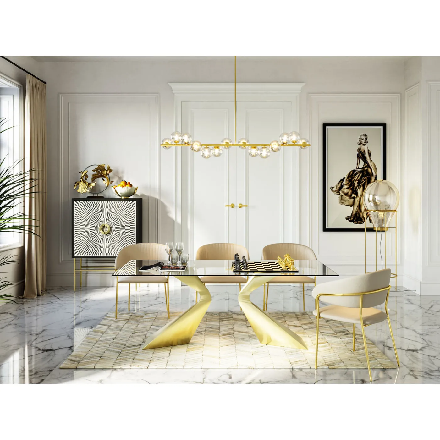 KARE Design Buffet Haut Electro