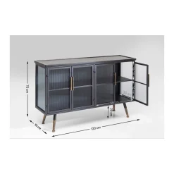 KARE Design Buffet La Gomera 4-Portes